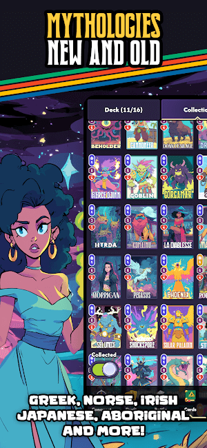 Mystic Realms là game thẻ bài chiến thuật dựa trên thần thoại và truyền thuyết khắp thế giới