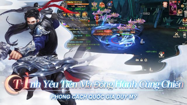 Tình yêu tiên ma đồng hành cùng chiến