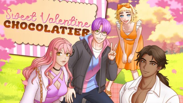 Sweet Valentine Chocolatier là game mô phỏng hẹn hò mùa xuân lãng mạn, ấm áp