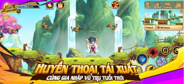 Huyền thoại tái xuất, cùng gi nhập vũ trụ tuổi thơ