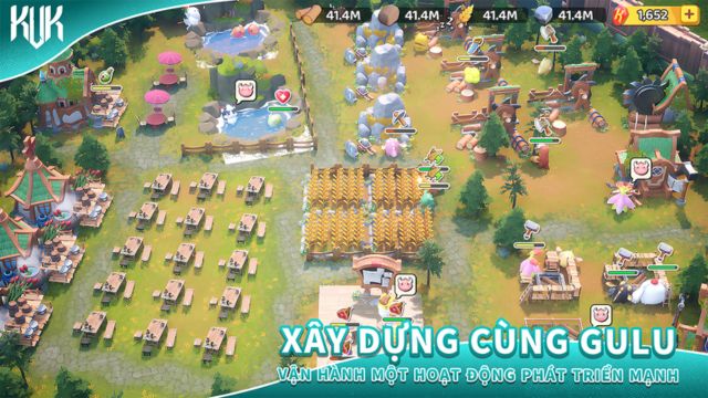 Xây dựng cùng Gulu, vận hành một hoạt độnh phát triển mạnh