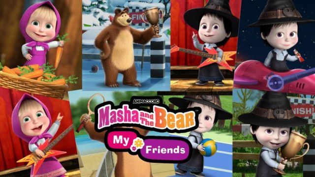 Masha and the Bear: My Friends lấy cảm hứng từ các trò chơi nuôi thú ảo kiểu Tamagotchi và game giáo dục trẻ em