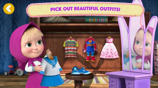 Masha and the Bear: My Friends bao gồm nhiều mini-game và hoạt động hấp dẫn