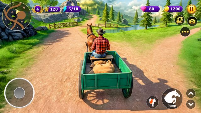 Cơ chế điều khiển khá trực quan, thường sử dụng các nút ảo hoặc thao tác chạm – vuốt