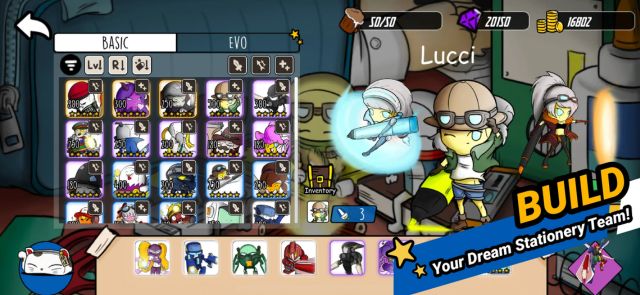 Triệu hồi những anh hùng hiếm có và xây dựng đội hình văn phòng phẩm tối thượng