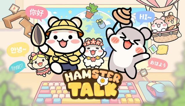 Hamster Talk là game mô phỏng nuôi hamster thư giãn 