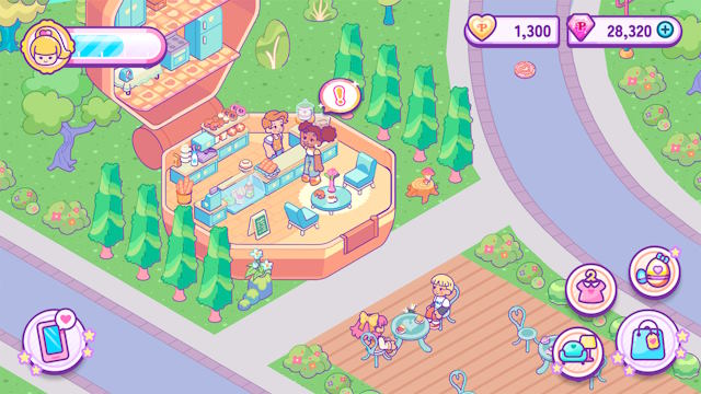 Polly Pocket for Android là game mô phỏng trang trí dễ thương