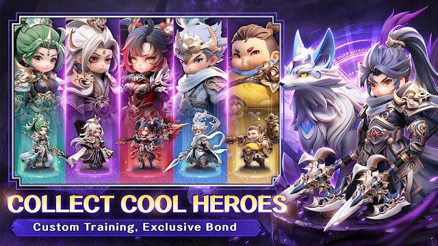 Thu thập các anh hùng được thiết kế tuyệt đẹp, ấn tượng