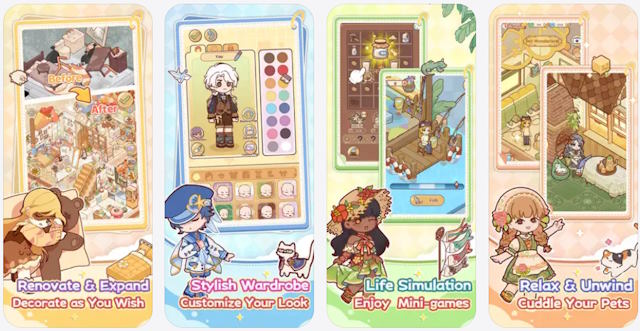 My Leisure Time là game mô phỏng cuộc sống đồ họa dễ thương