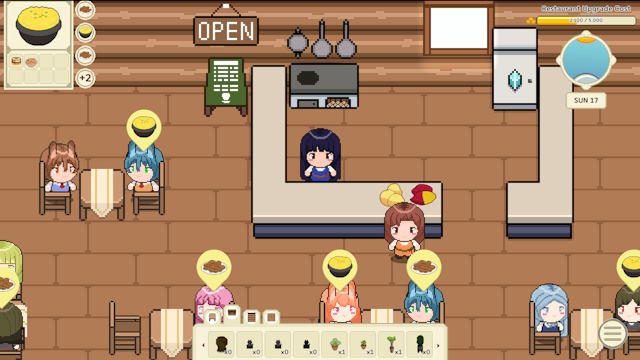 Penniless Chef là game mô phỏng nấu ăn đồ họa pixel dễ thương