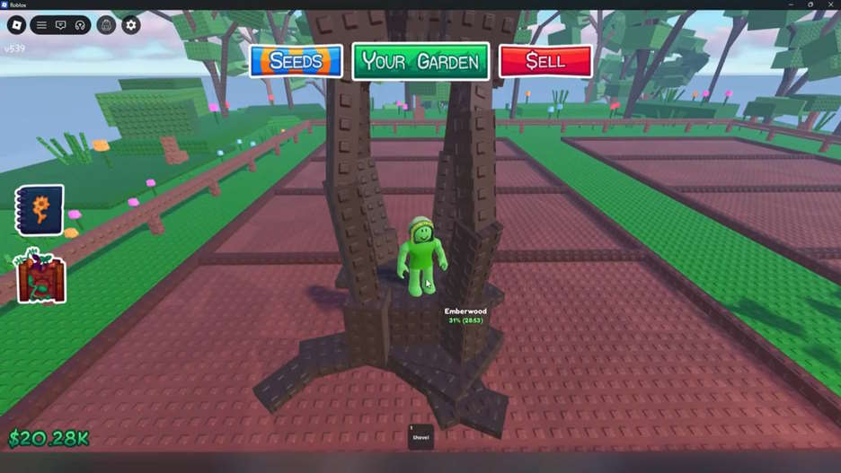 Màn hình chơi game Garden Horizons