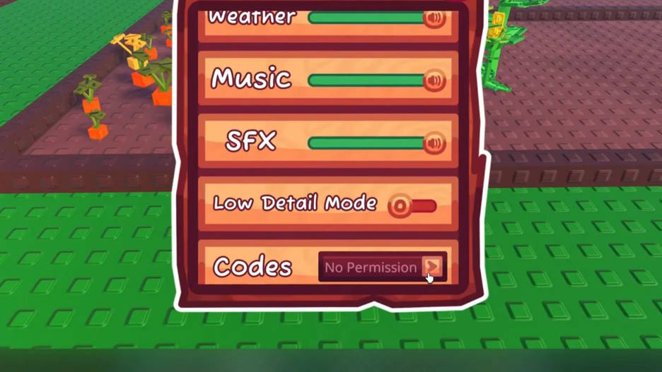 Lỗi code DAWN trong Garden Horizons