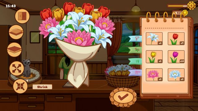 Bloomvale: Bouquets and Scents là game mô phỏng trồng hoa, bó hoa và điều chế nước hoa