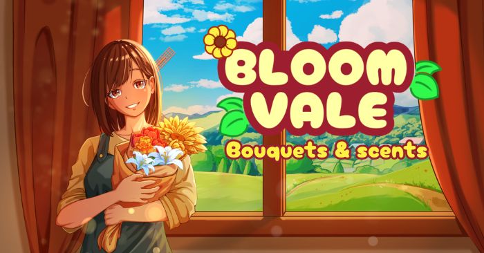 Bloomvale: Bouquets & ScentsGame mô phỏng tiệm hoa ấm cúng