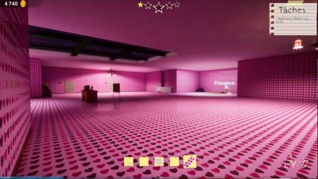 Tiến bộ trong Crazy Hotel Together game để mở khóa tầng và phòng mới