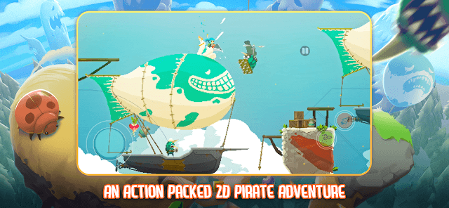 Tham gia cuộc phiêu lưu 2D phong cách cướp biển trong game Crunchyroll: Pepper Grinder