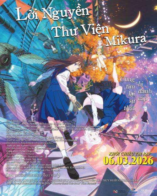 Poster phim Lời nguyền thư viện Mikura