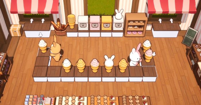 BunnyBakeryDemoGame quản lý tiệm bánh thỏ con