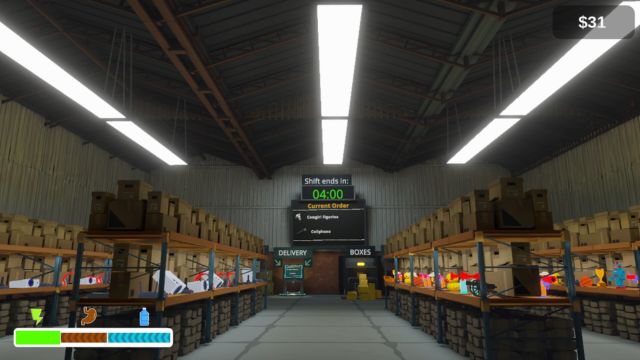 Nhận thùng hàng, phân loại và sắp xếp trong nhà kho Liminal Logistics