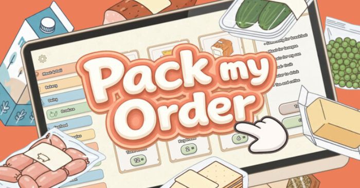 Pack my OrderGame mua sắm online thư giãn