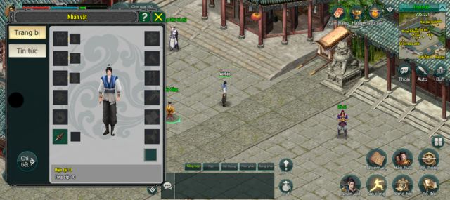 Hệ thống trang bị và nâng cấp chuyên sâu