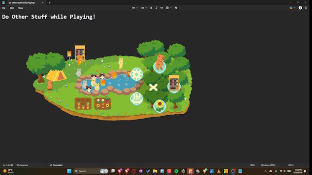 Đặt máy bán hàng tự động và trang trí hòn đảo nổi