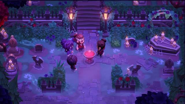 Trải nghiệm cuộc sống tại thị trấn ma cà rồng trong game Moonlight Peaks