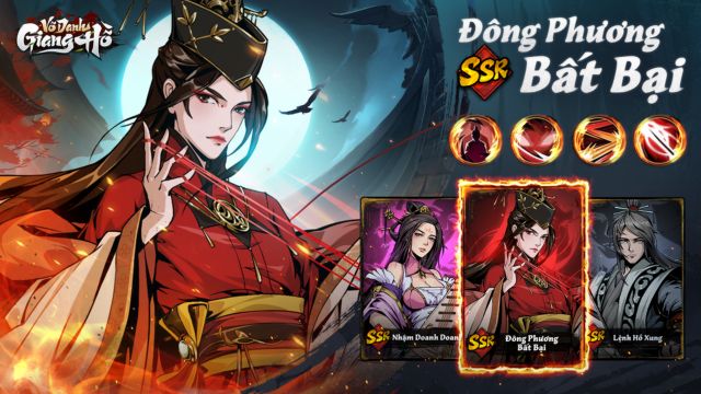 Hệ thống tướng đa dạng, kỹ năng độc đáo, chiến thuật 