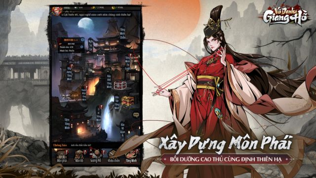 Tự tay quản lý và phát triển môn phái của riêng mình