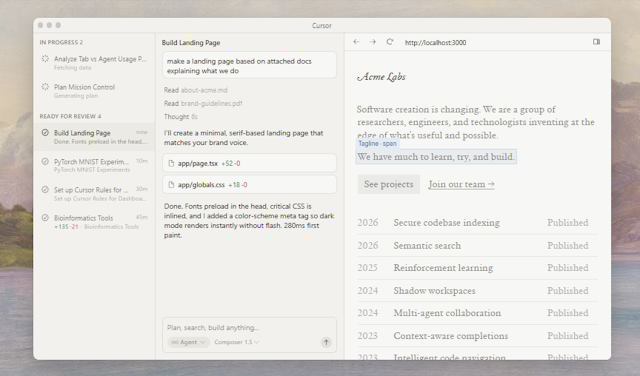 Cursor là trình soạn thảo code được hỗ trợ bởi trí tuệ nhân tạo