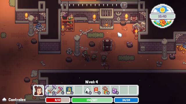 Ban đêm khám phá hầm ngục và tìm kiếm kho báu