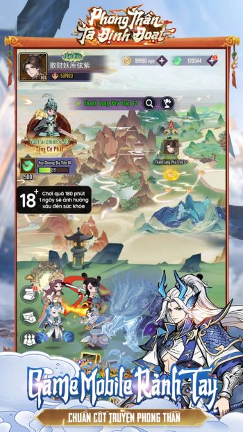 Game chiến thuật Phong Thần Bảng