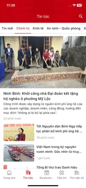 Cập nhật tin tức