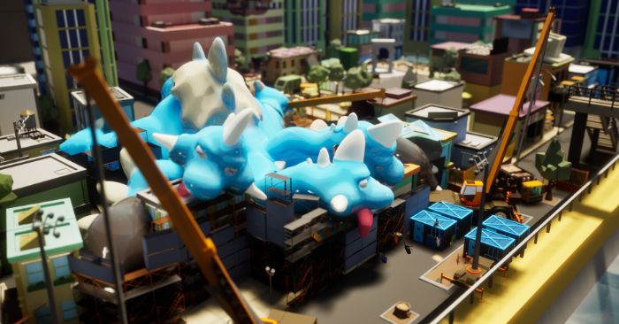 Kaiju Cracking CorporationDemoGame Tập đoàn tiêu diệt quái vật Kaiju