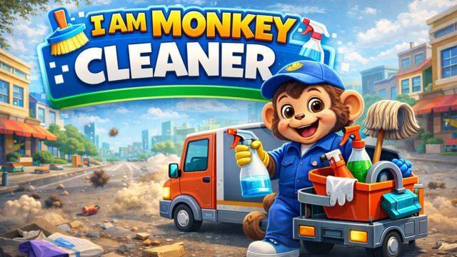 I Am Cleaner for Android là game mô phỏng dọn dẹp cùng chú khỉ thông minh