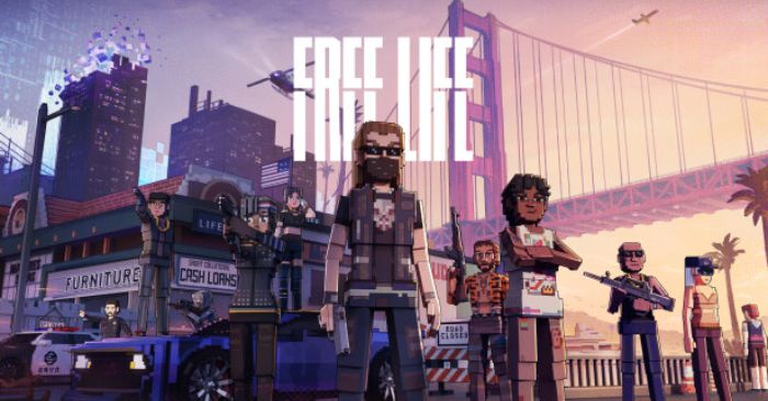 FREELIFEGame cướp đường phố đồ họa Minecraft