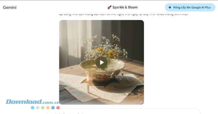Tải, chia sẻ đoạn nhạc vừa tạo
