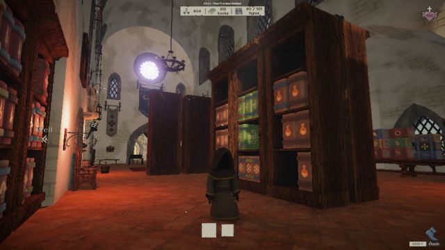 Monk Took Book là game mô phỏng quản lý thư viện sách Trung cổ huyền bí