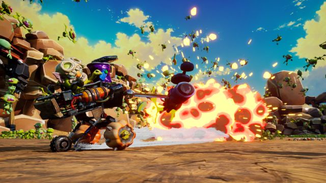 Sử dụng phương tiện và vũ khí điên rồ để diệt cả ngàn goblin trên màn hình