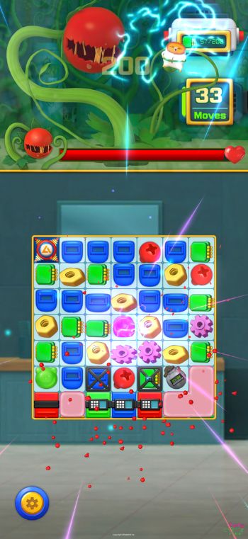 Lối chơi giải đố Match-3 gây nghiện