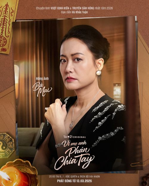 Hồng Ánh vai Bà Mai