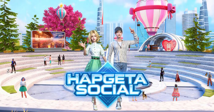 HapgetaSocialDemoGame mô phỏng xã hội trực tuyến hỗ trợ AI