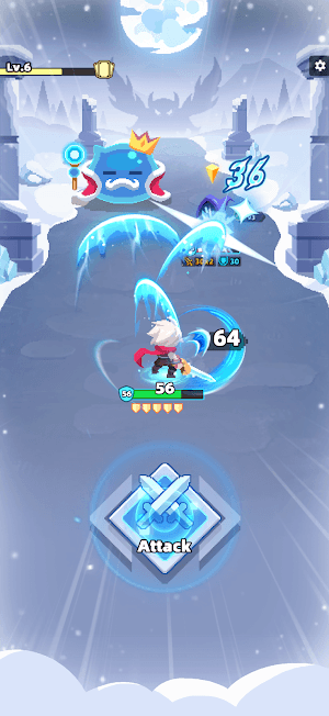 Mỗi trận chiến bắt đầu bằng việc tung xúc xắc