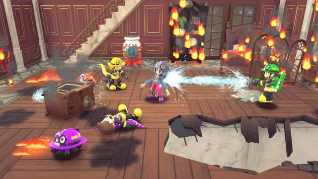 Nhiệm vụ của đội lính cứu hỏa là kiểm soát và dập tắt các đám cháy