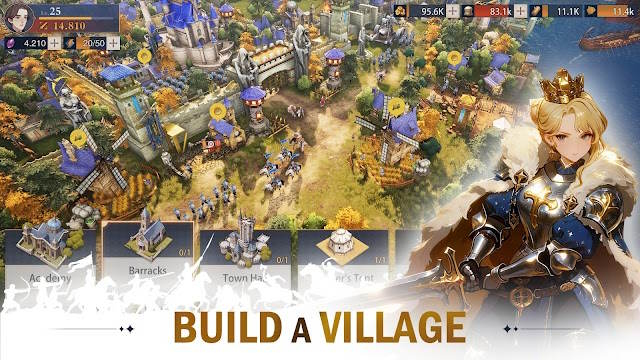 Xây dựng ngôi làng của bạn thành pháo đài bất khả chiến bại trong game Royal Chronicle