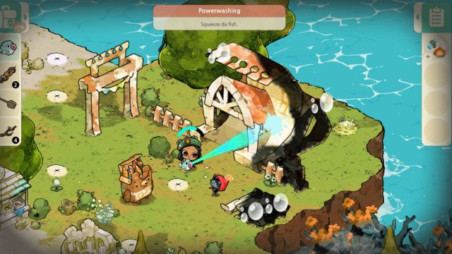 Có rất nhiều hoạt động tương tác thú vị trong Cozy Grove: Camp Spirit