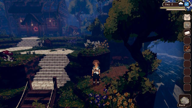 Delphinium là game mô phỏng nông trại ấm cúng