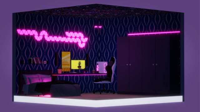 Điều chỉnh hệ thống chiếu sáng và hiệu ứng đa dạng cho không gian