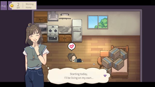 Tận hưởng sự tự do trong suốt một năm sống tự lập