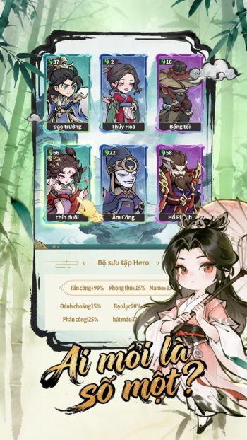 Hệ thống kỹ năng tương đối đa dạng để mở khóa